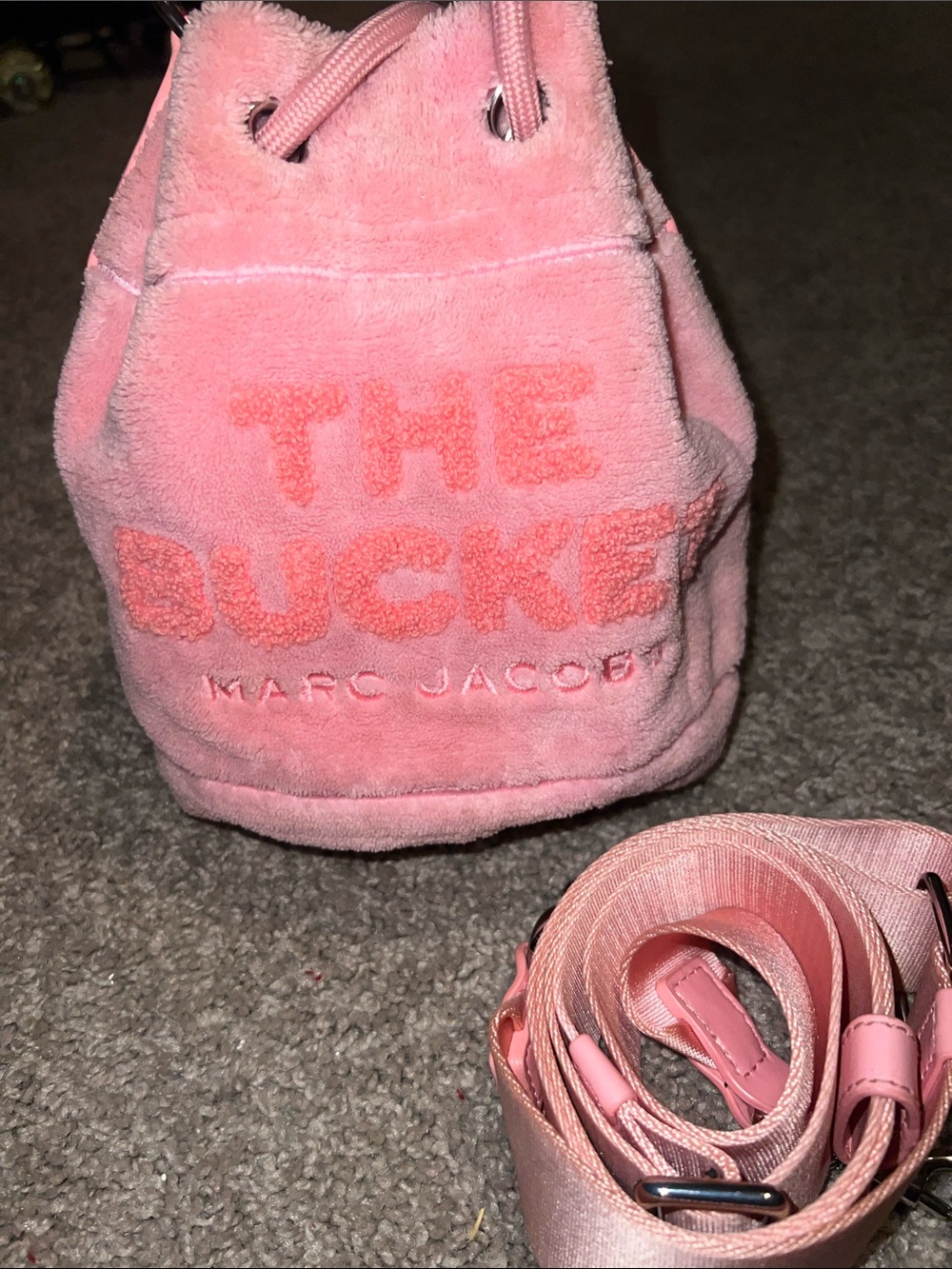 Marc Jacobs Pink 'The Terry Bucket Bag